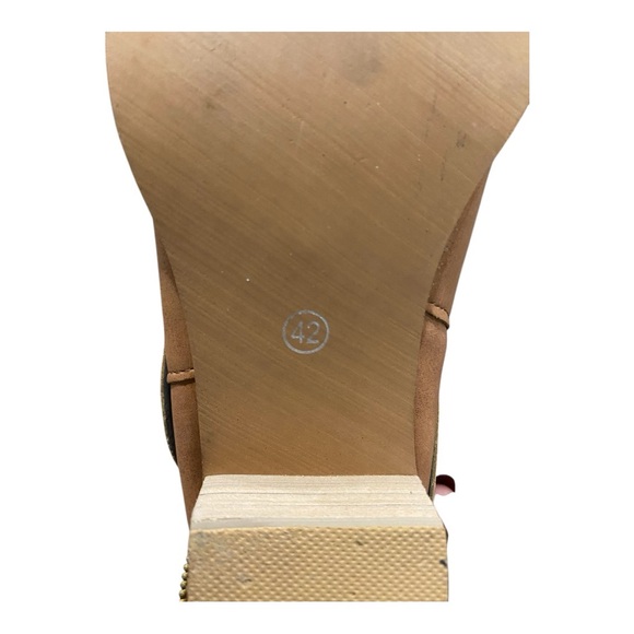 Brown mid-calf boots, zip-up design, brand new, never worn - Picture 3 of 3